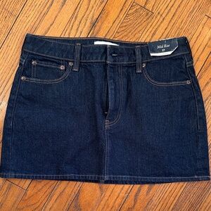 Abercrombie & Fitch Dark Blue Mini Skirt